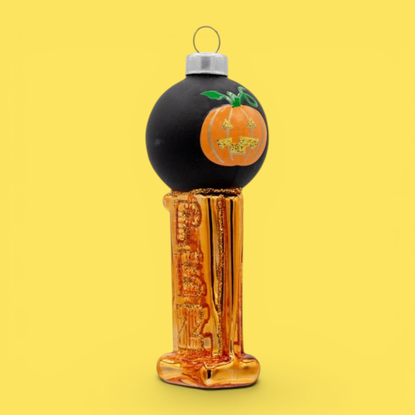 Vintage Glass Blown PEZ Dispenser Halloween Ornament