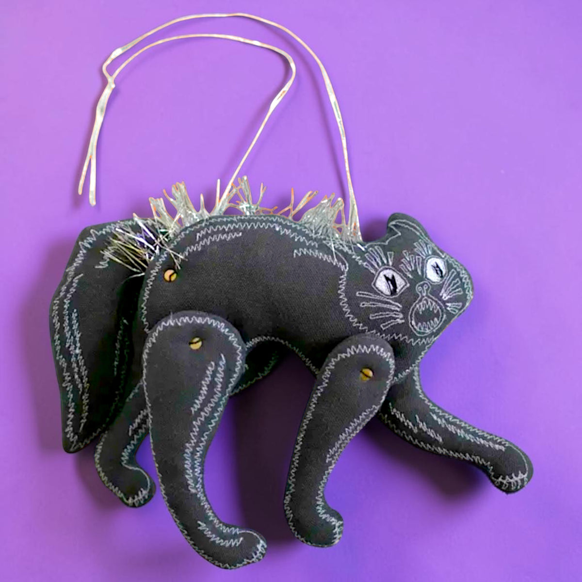 Fraidy Cat Wall Hanging