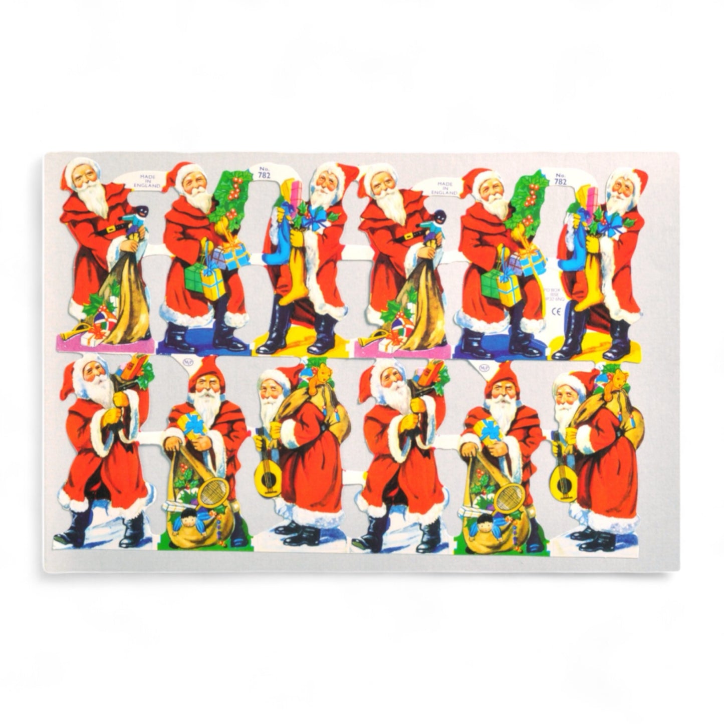 Santa Claus Scrap Reliefs