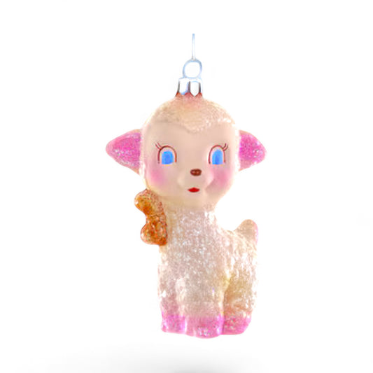 Kitschy Lamb Toy Ornament