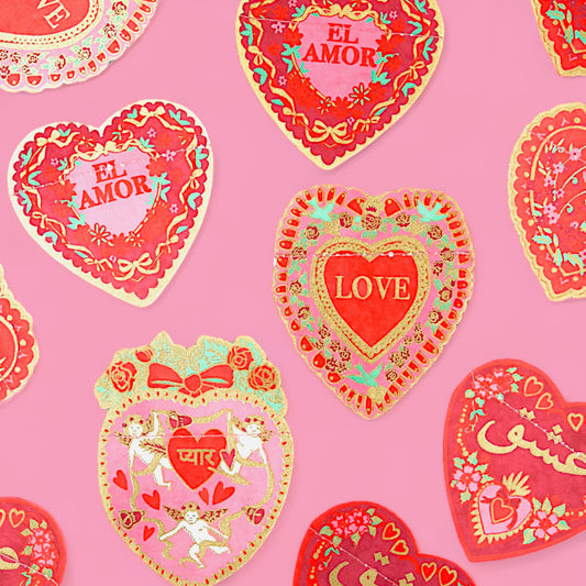 Valentine’s Sewn Garland - Hella Kitsch