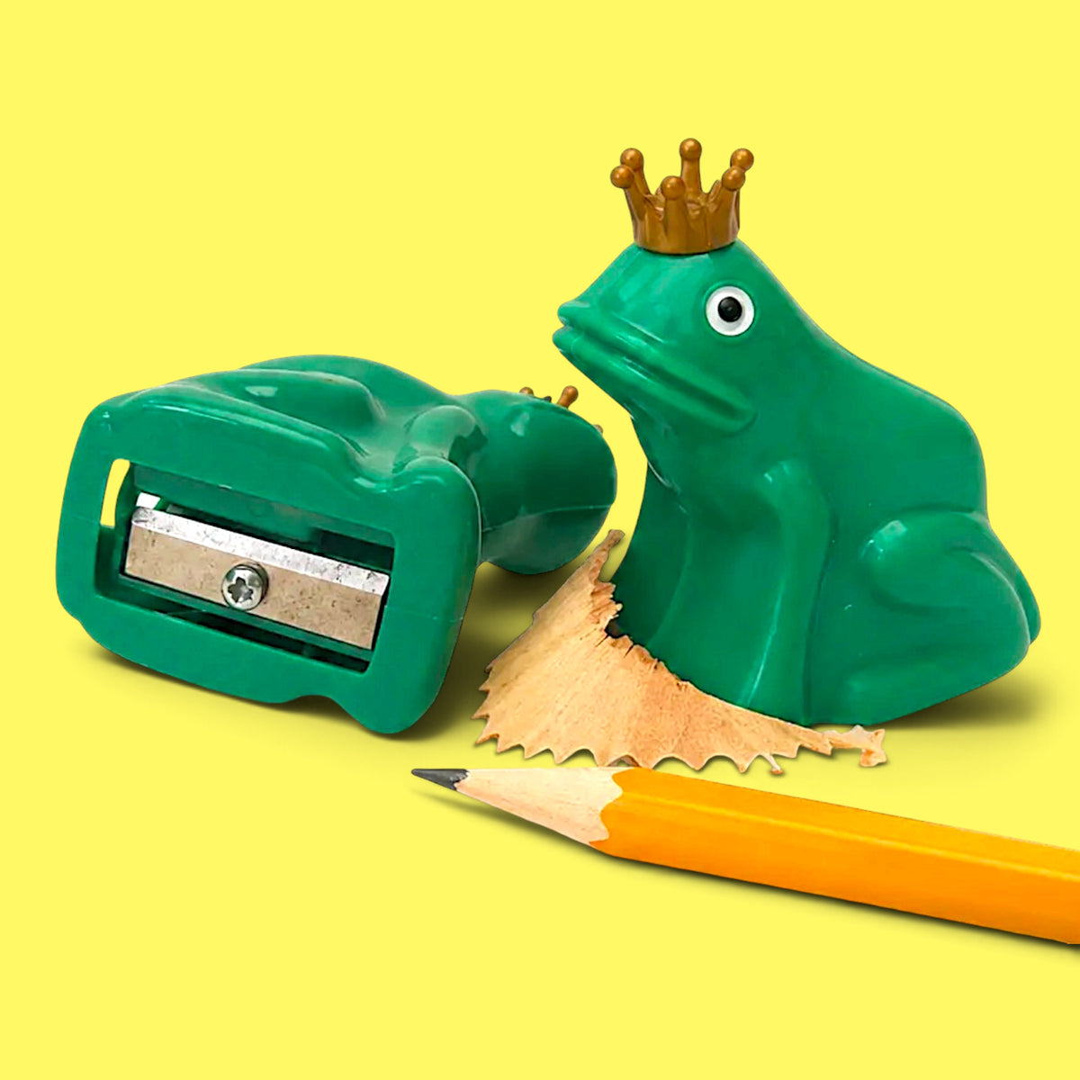 Retro Frog Prince Pencil Sharpener