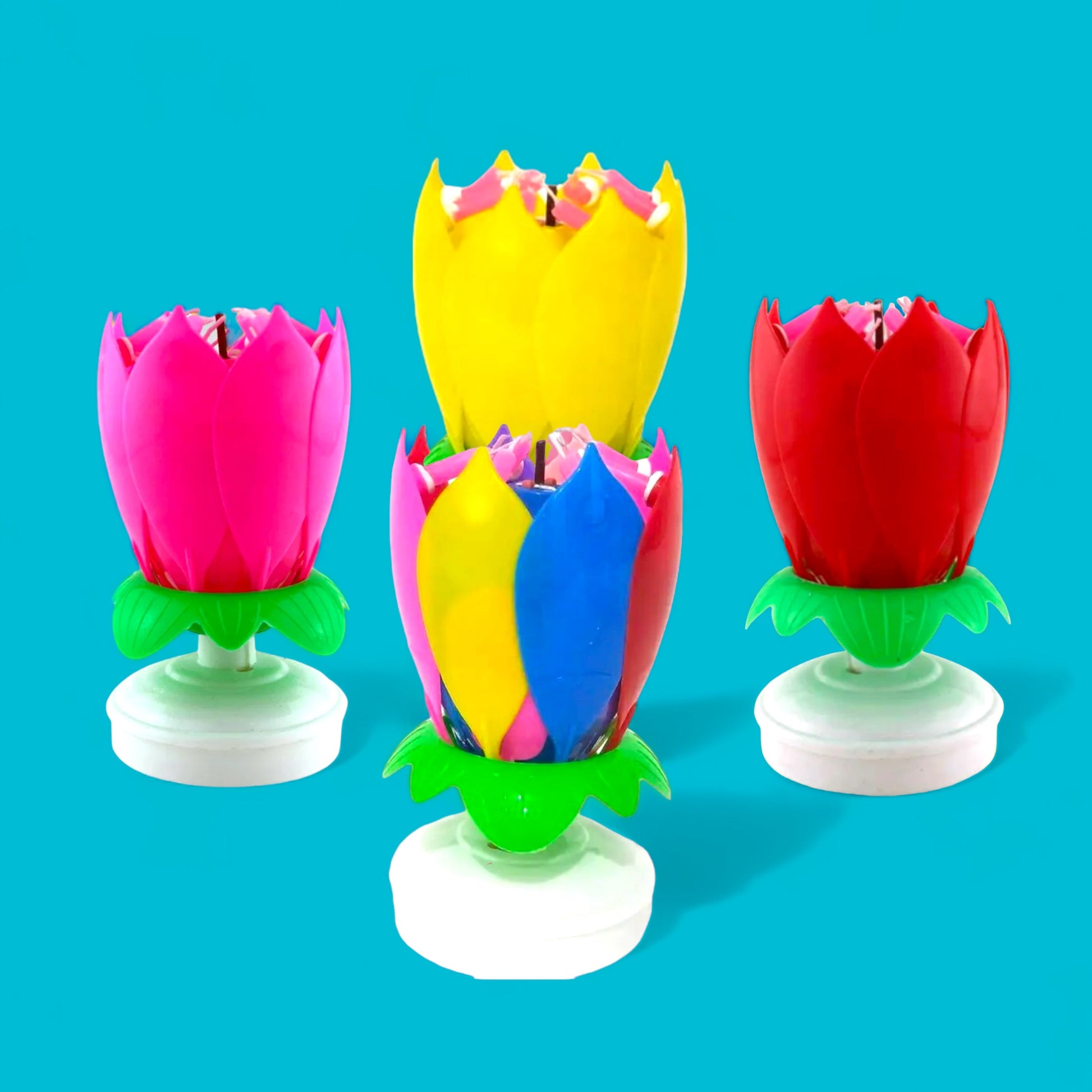 Musical Lotus Birthday Candle - Hella Kitsch