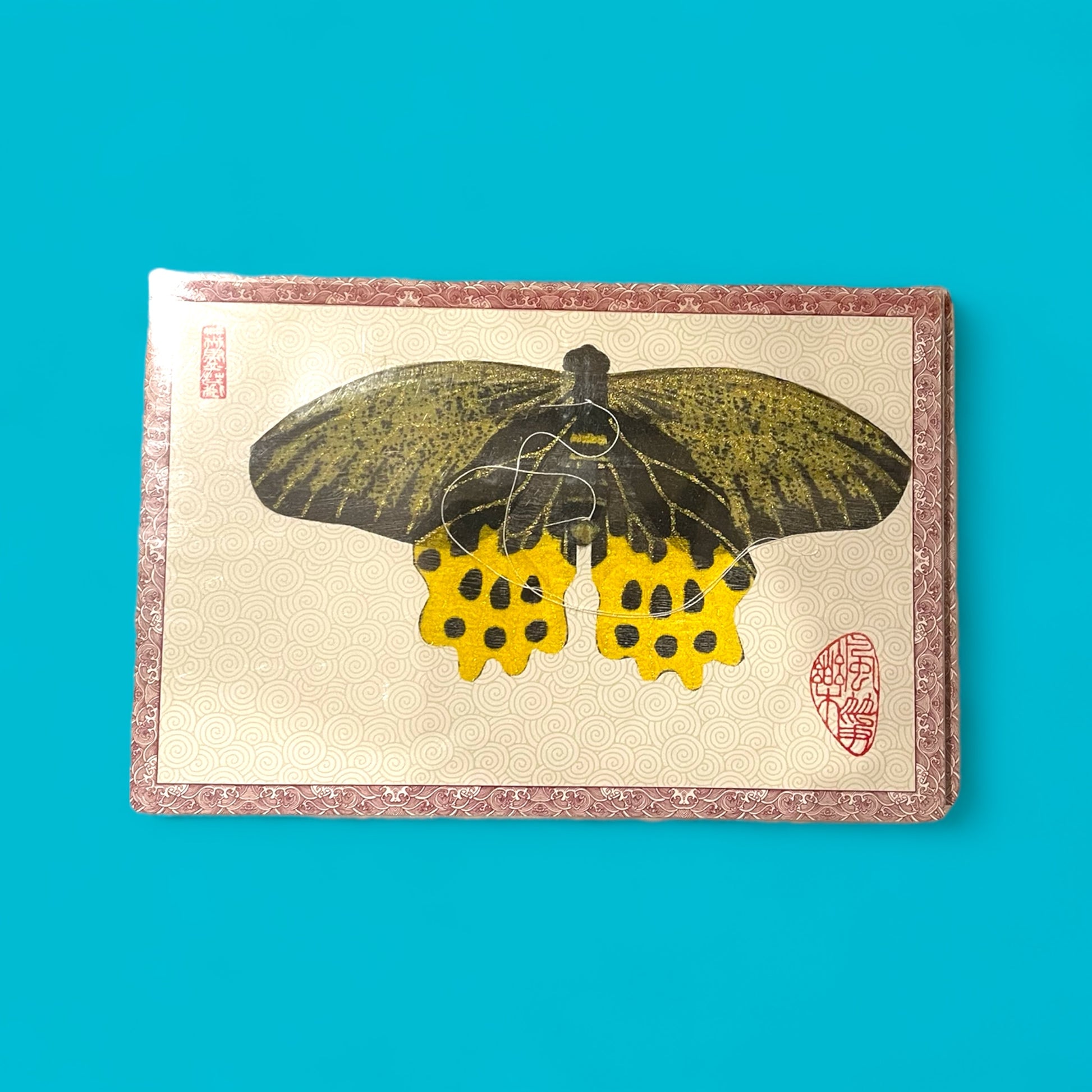 Traditional Hand-Painted Silk Chinese Pocket Kite - Hella Kitsch