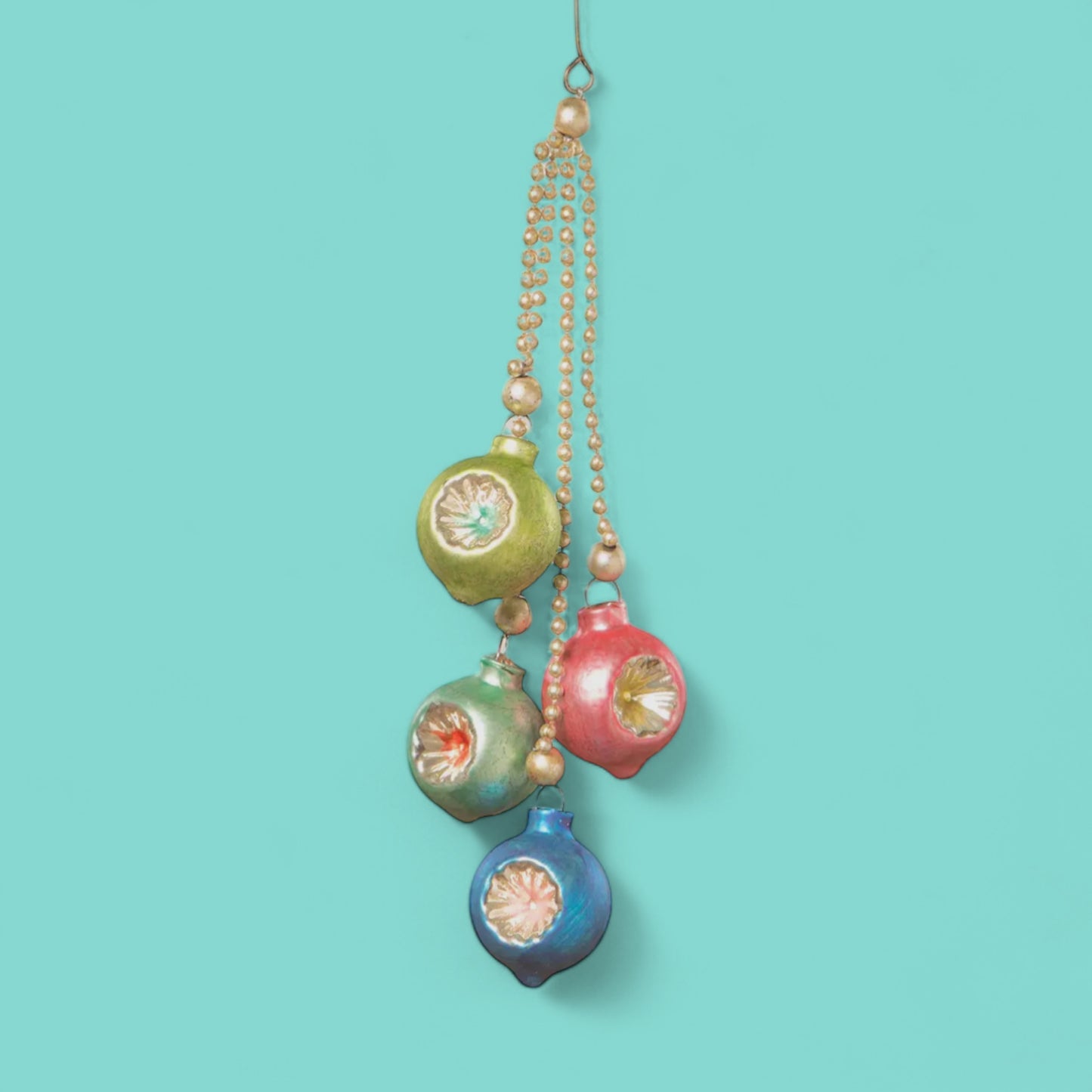 Bethany Lowe Colorful Dangling Baubles