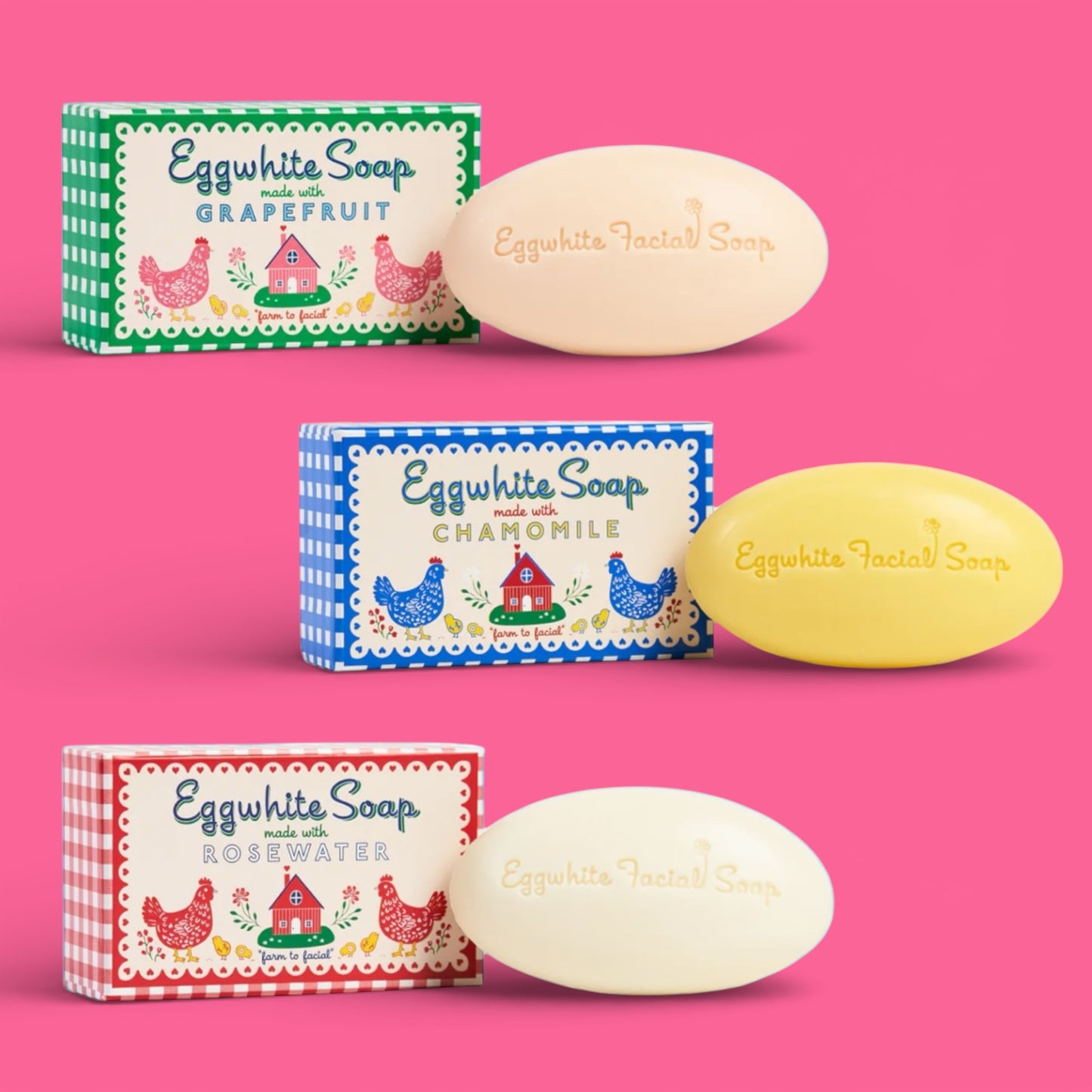 Eggwhite Soaps