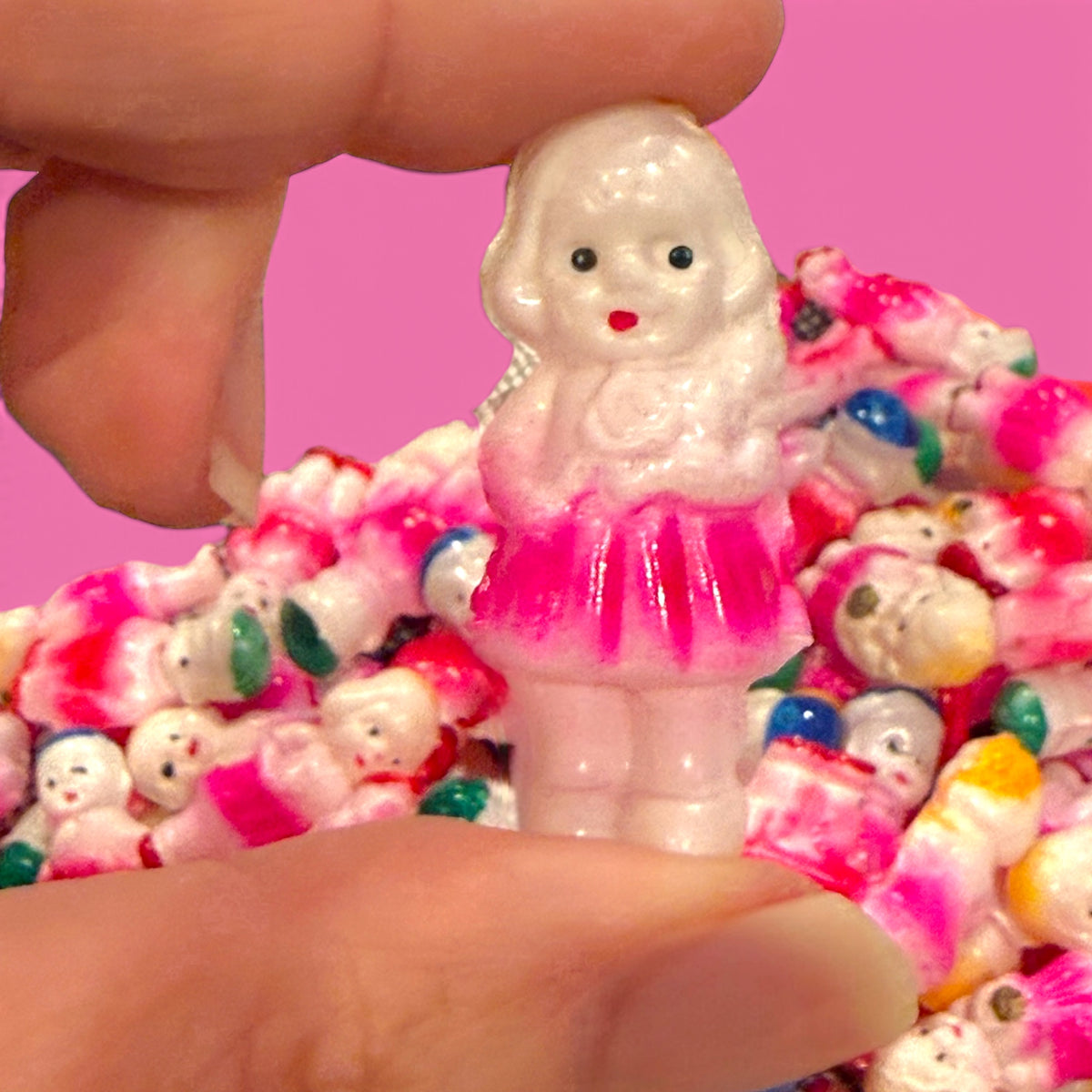 Vintage Japan Vinyl Penny Dolls