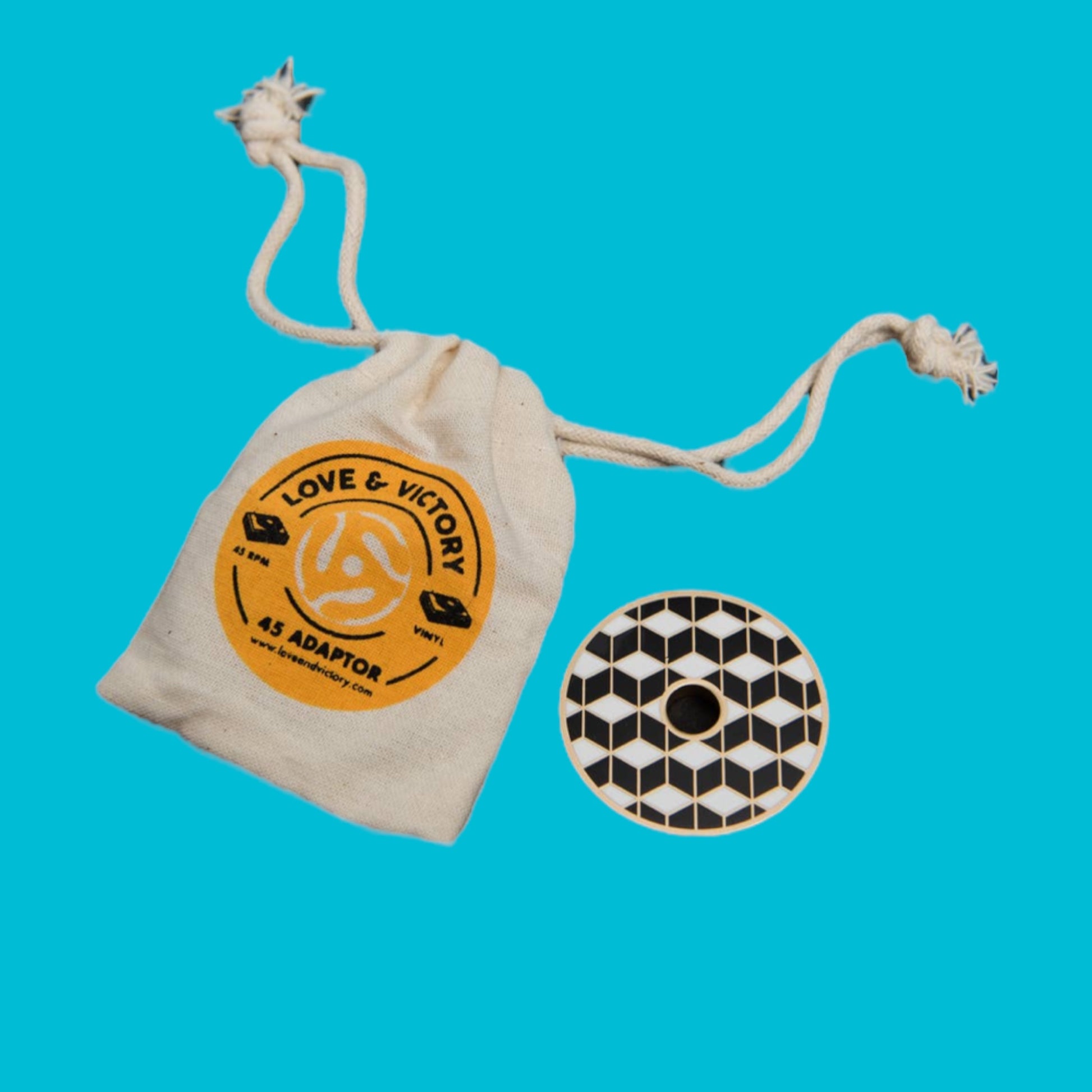 Enamel 45 rpm Adaptor - Hella Kitsch