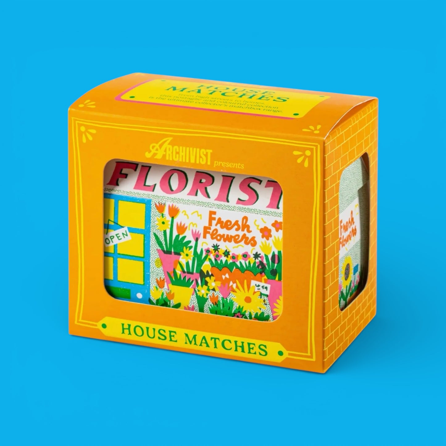 House Matches by the Printed Peanut - Florist