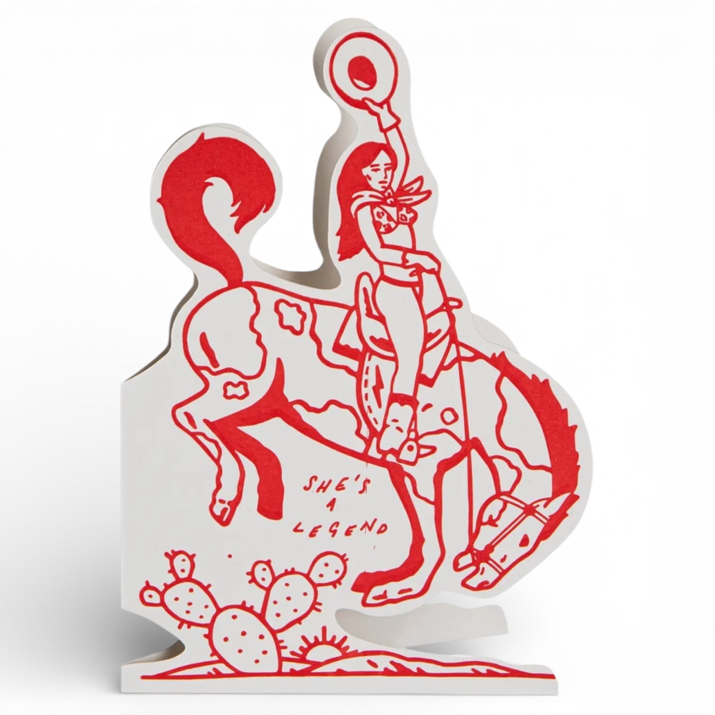 Saint No. Greeting Card - She’s A Legend