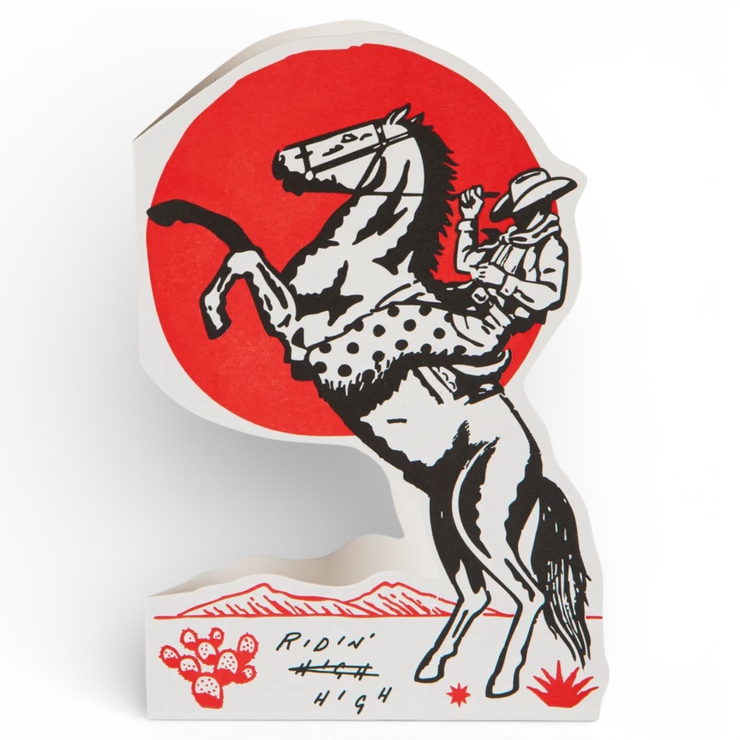 Saint No. Greeting Card - Ridin’ High