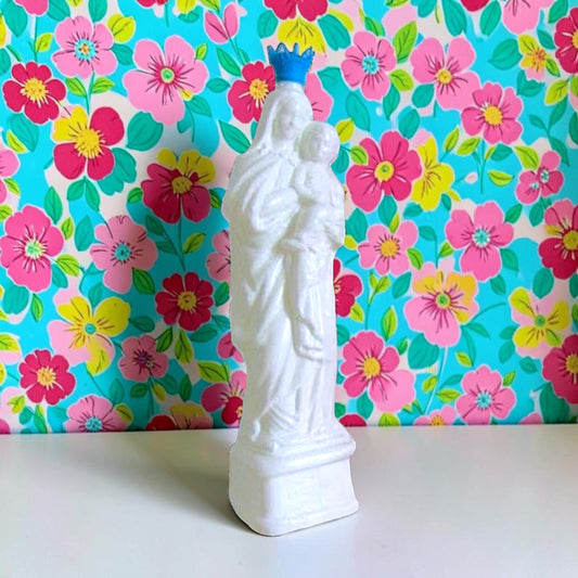 Virgin Mary Holy Water Bottle Souvenir