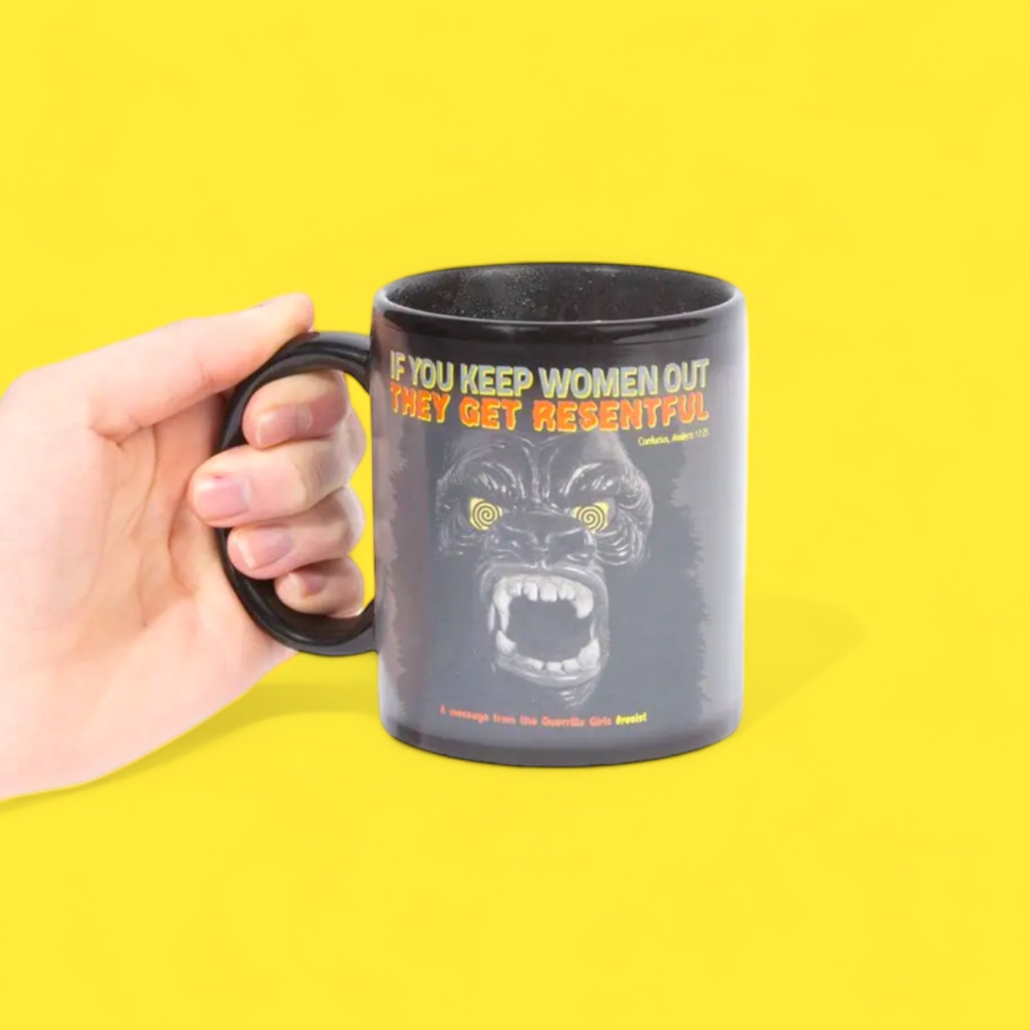 Gorilla Magic Mug x Guerrilla Girls - Hella Kitsch