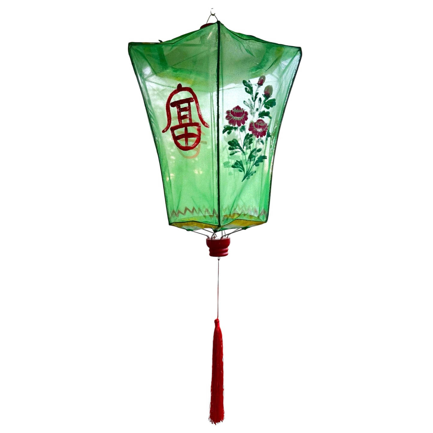 Hand-painted Gauze Chinese Lanterns Medium - Large