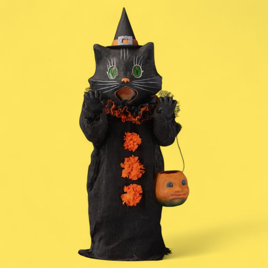 Bethany Lowe Medium Scaredy Cat Ghoul - Hella Kitsch