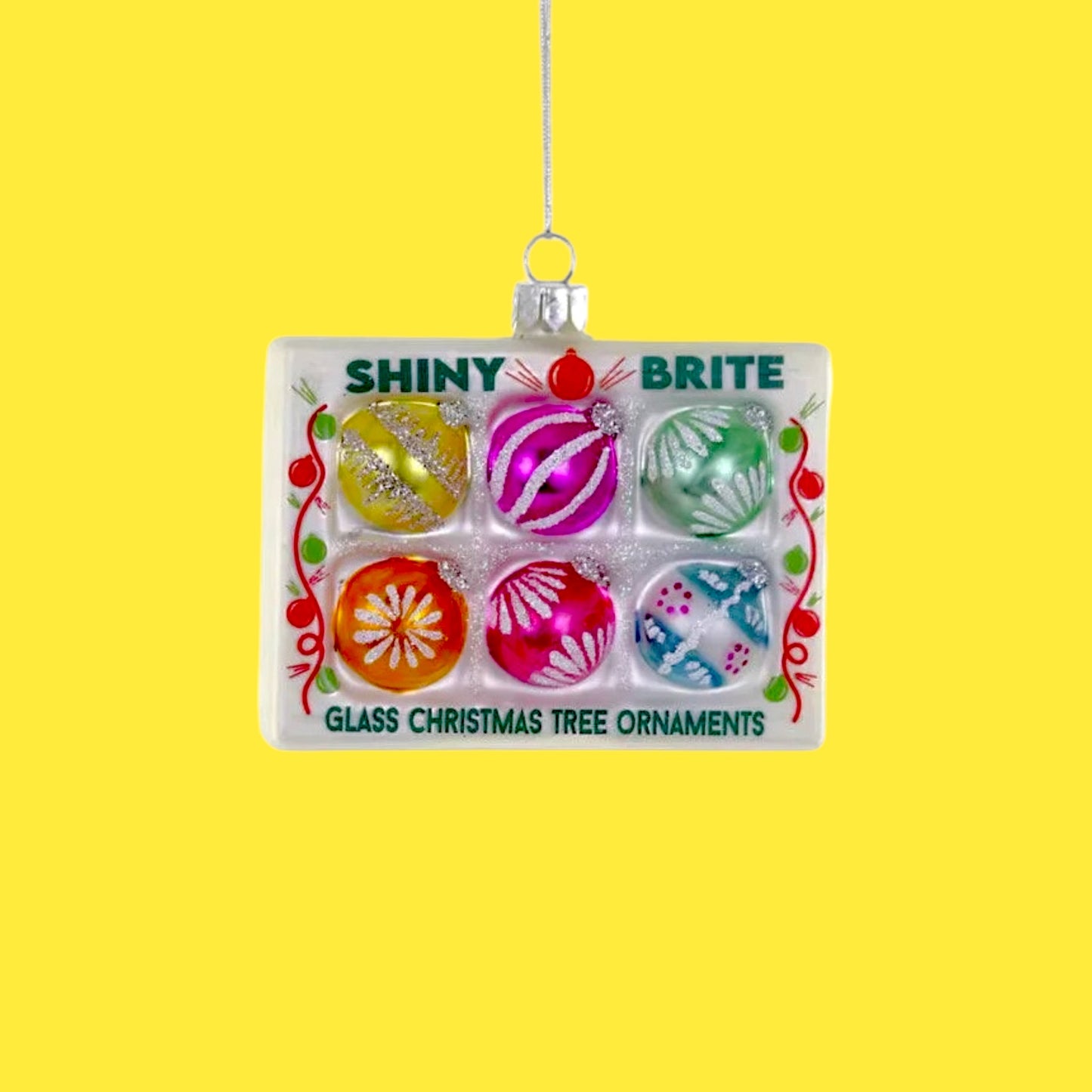 Cody Foster Shiny Brite Christmas Ornament