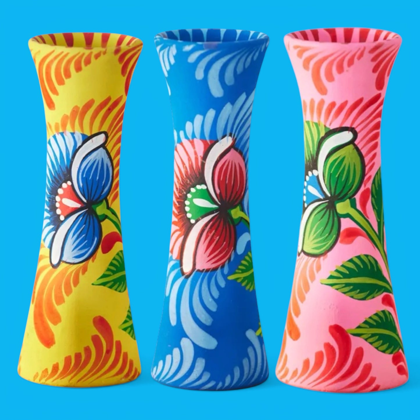 Shapla Hand Painted Candle Holder