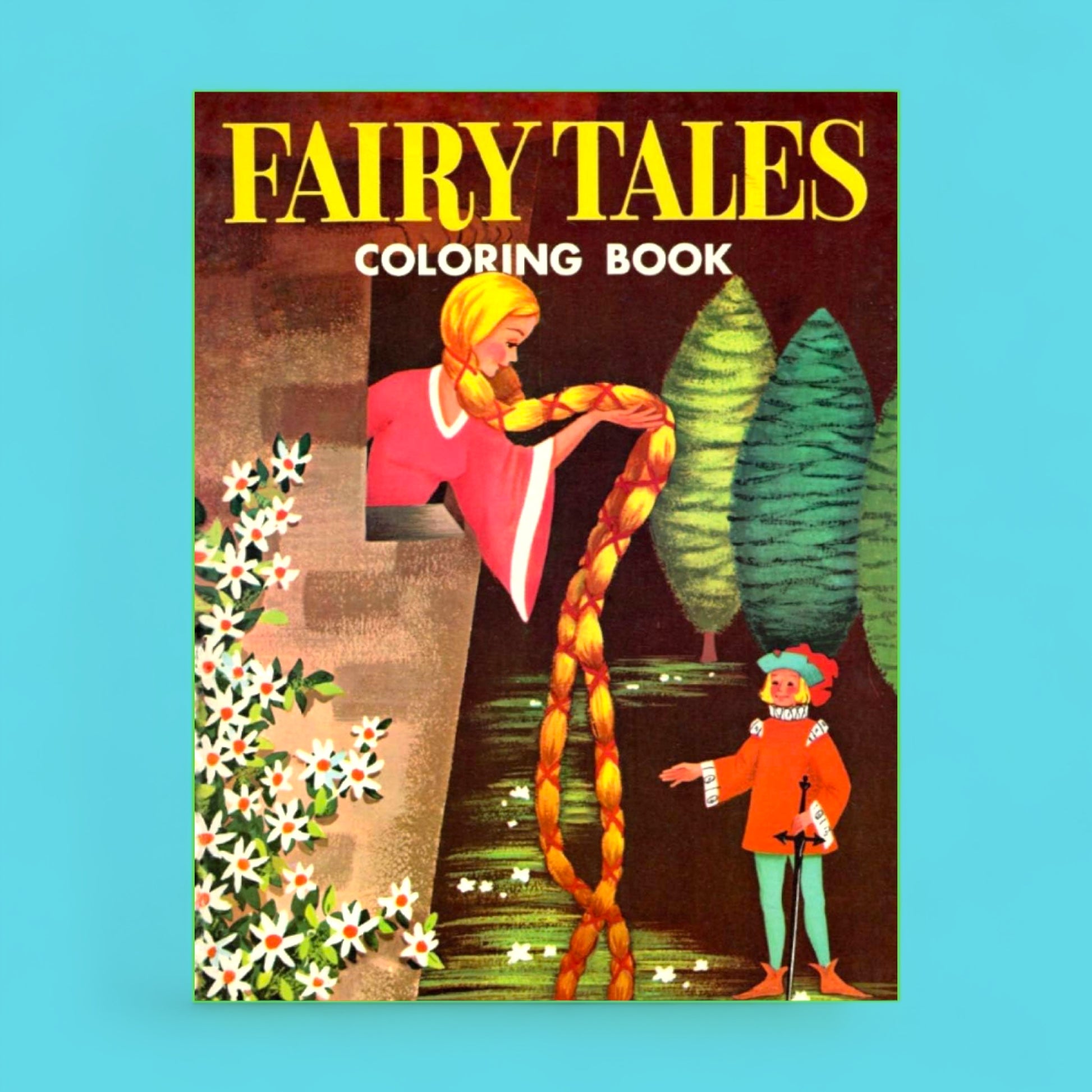 Vintage Fairy Tales Coloring Book - Hella Kitsch