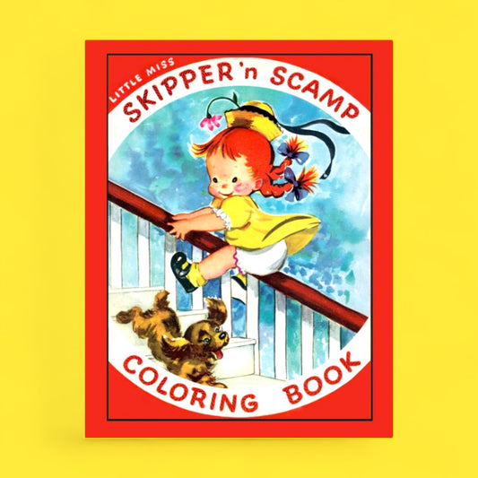 Skipper N’ Scamp Coloring Book - Hella Kitsch