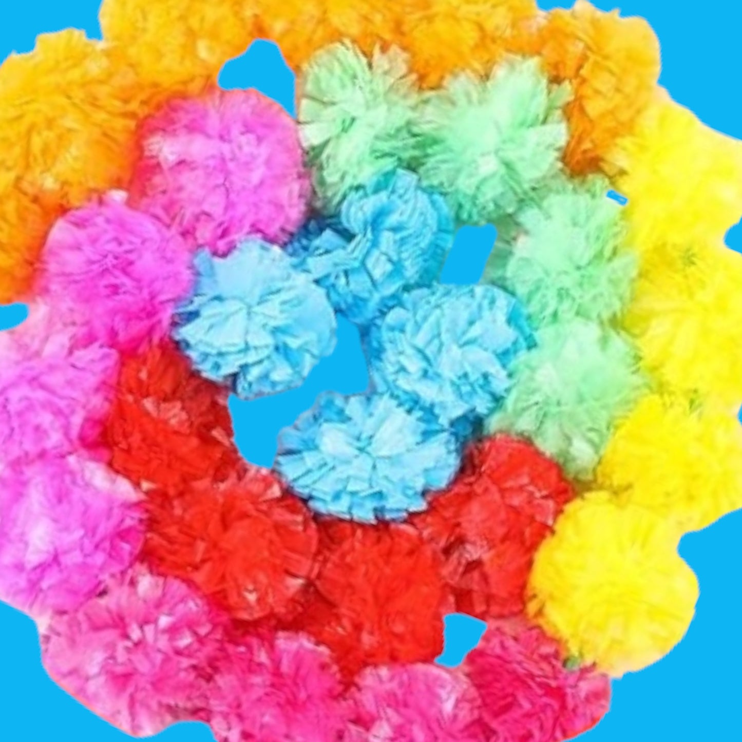 Colorful Marigold Garland