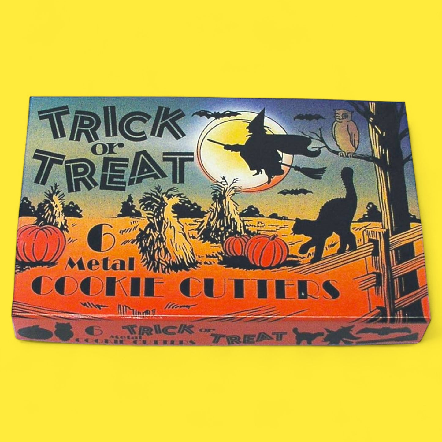 Vintage Inspired Trick or Treat Cookie Cutters