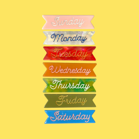 Seven Days a Week Hair Clips