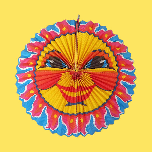 Happy Sun Vintage Style Paper Candle Lantern - Hella Kitsch