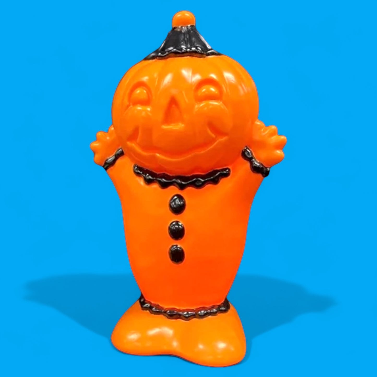 Vintage Style Pumpkin Clown Blow Mold LED Lamp