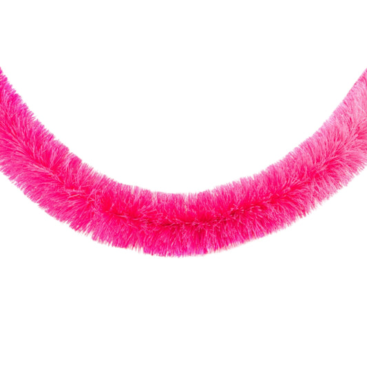 Tinsel Garland - Vibrant Pink - Hella Kitsch