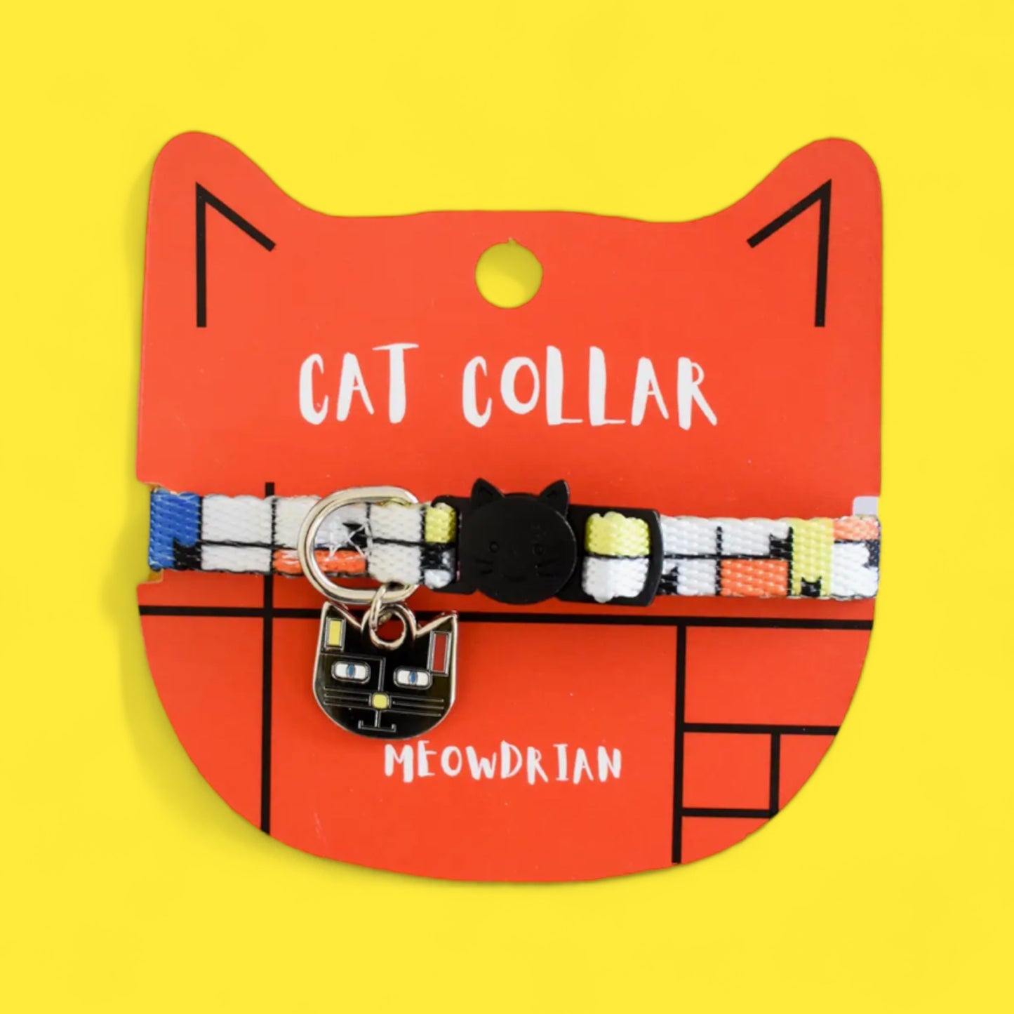 Meowdrian Artist Cat Collar - Hella Kitsch