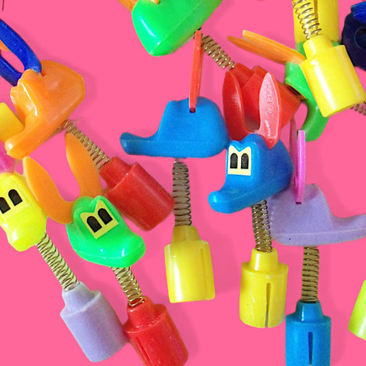 Vintage Spring Kangaroo Nodding Pencil Toppers - Hella Kitsch