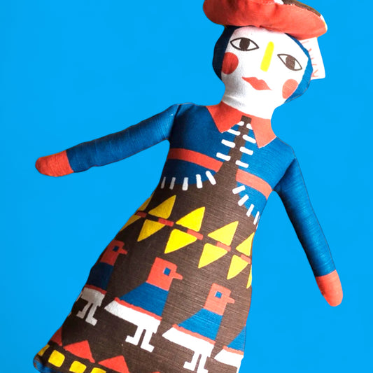 Beatriz Tea Towel Doll - Hella Kitsch