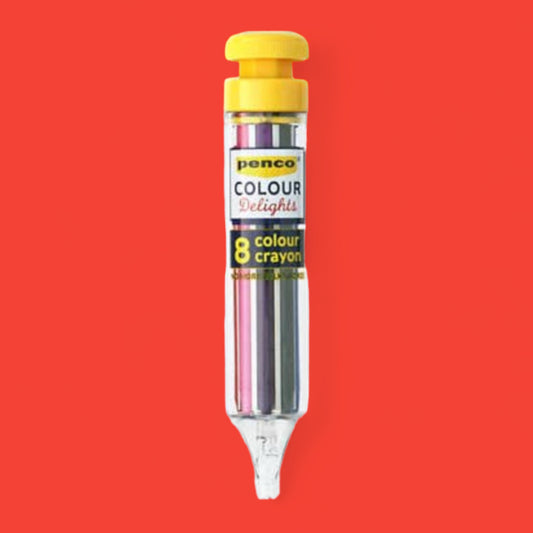 Hightide Penco 8-Color Crayon
