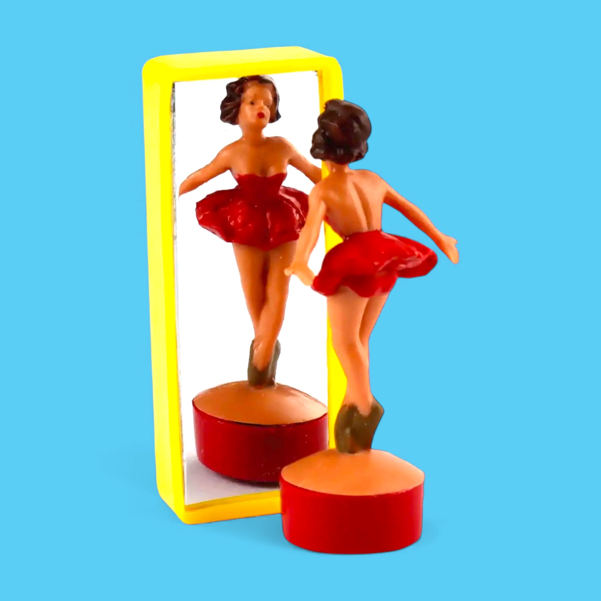 Ballerina Dancing Mary 磁石で踊る人形 西ドイツ Magic Dancing Ballerina | Hella Kitsch