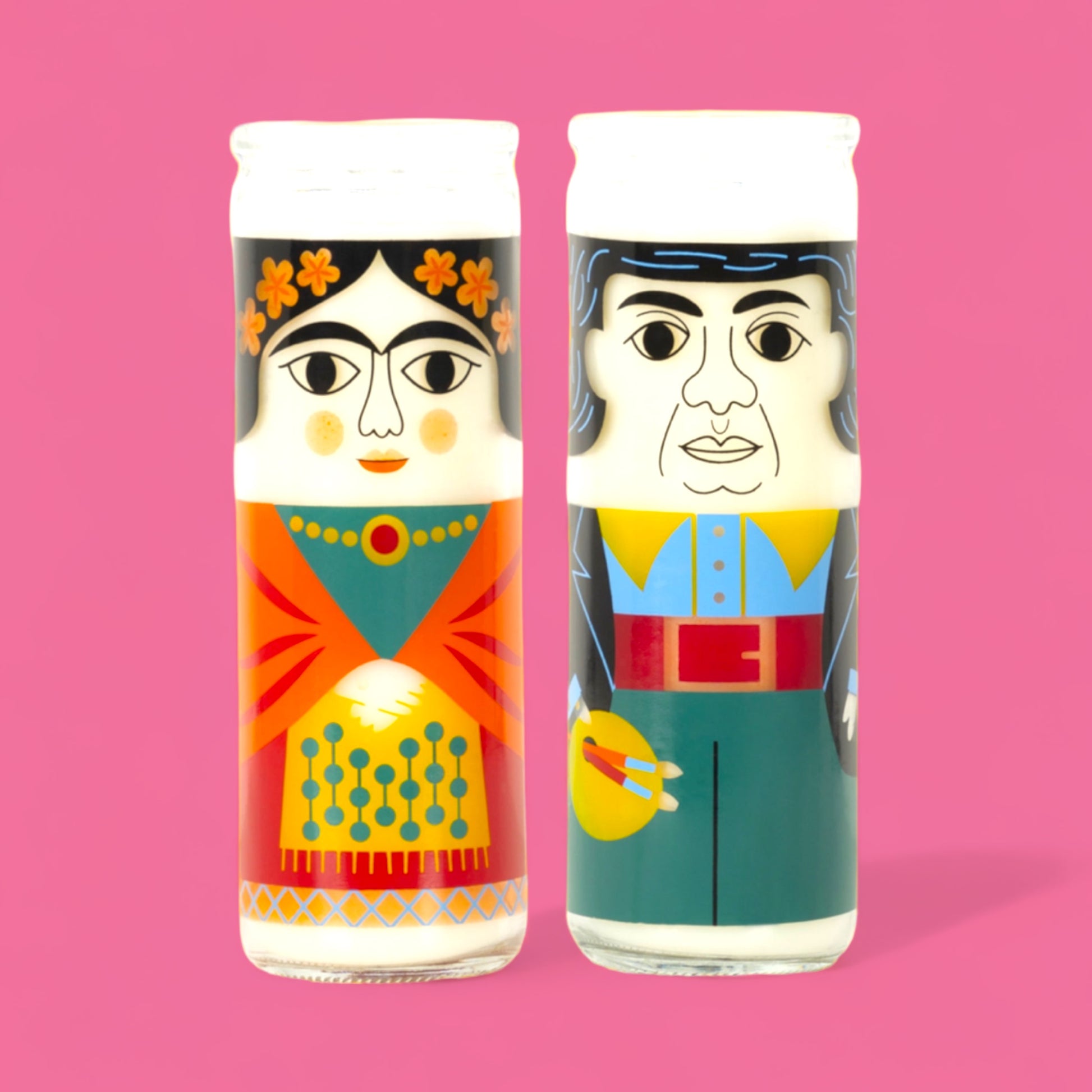 Frida Glass Candle - Hella Kitsch