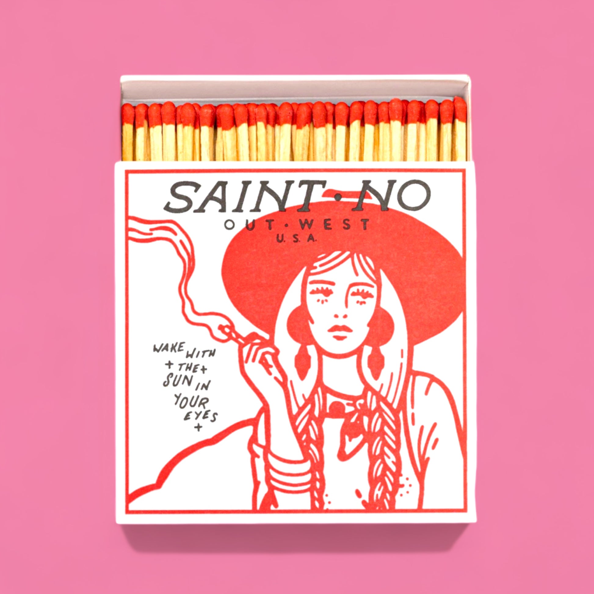 Out West Boxed Matches - Hella Kitsch