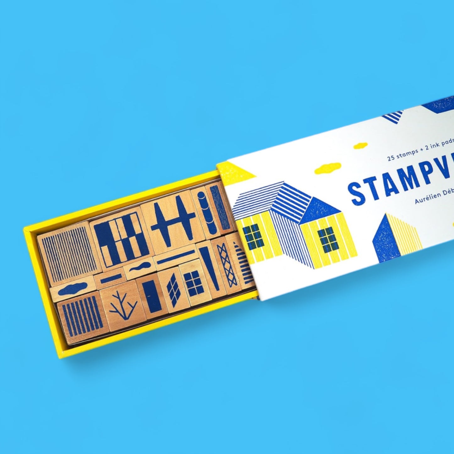 Stampville - 25 Rubber Stamp Set