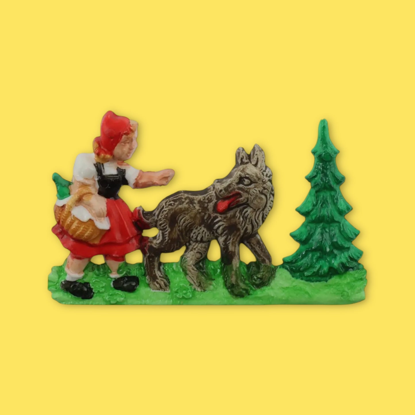 Kitschy Little Red Riding Hood Pin
