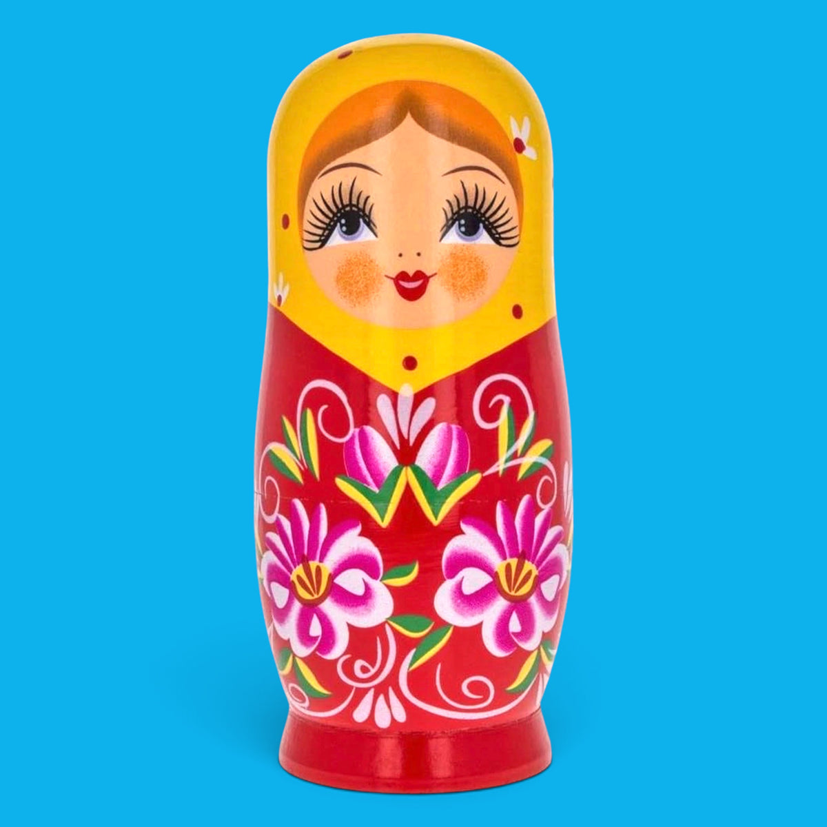Russian Hand-painted Matryoshka Bank