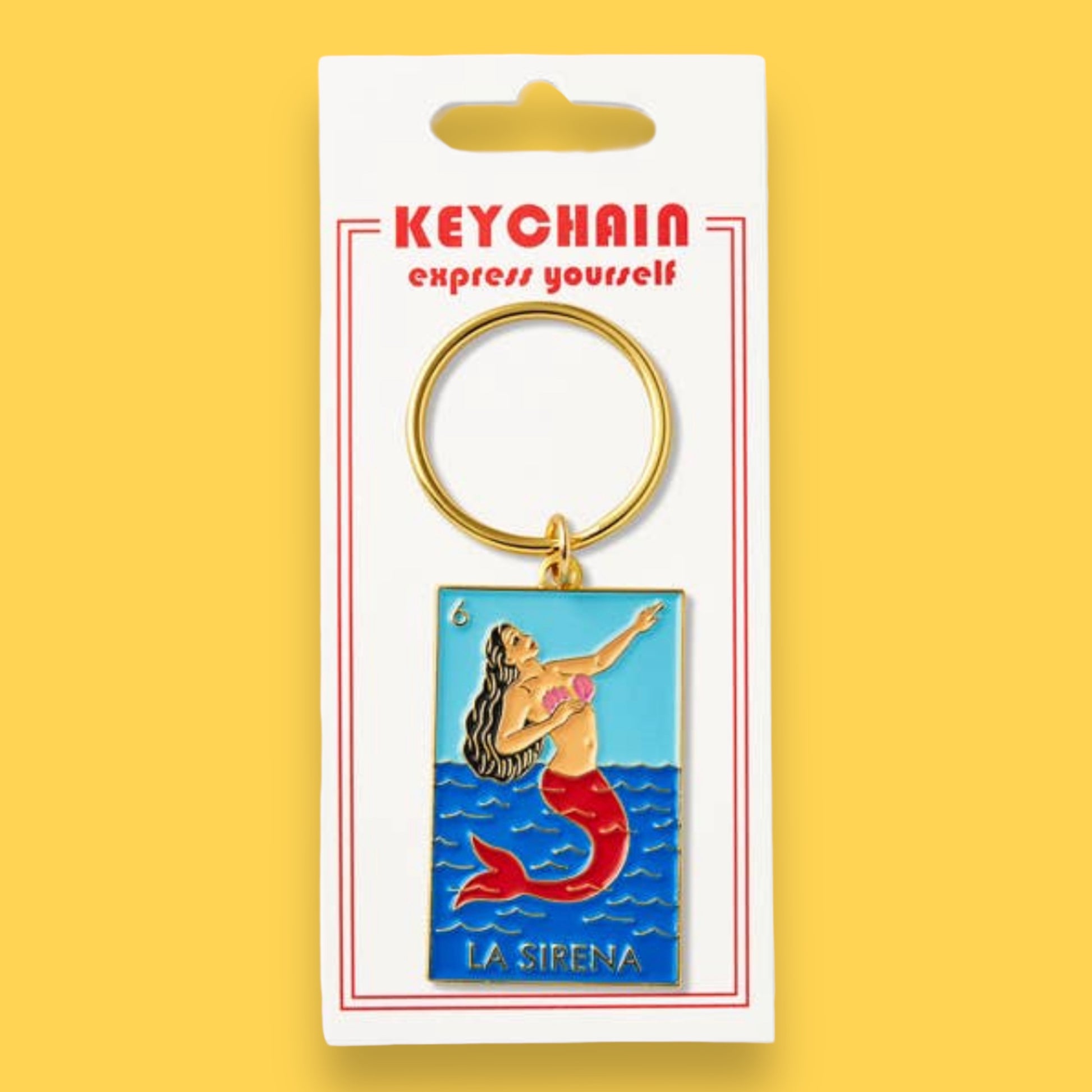 La Sirena Keychain - Hella Kitsch